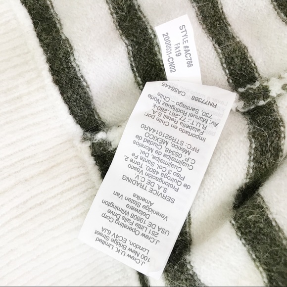 New Madewell Wrap-Front Sweater in Elthorne Stripe - Picture 11 of 12